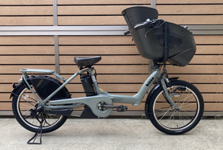 【下鴨店】電動チャイルドケアバイクって20万以上しか無いやん!って思っているそこのあなた、当店のリユース電動チャイルドケアバイクはいかがでしょう?税込でも11万円台ですよ✨