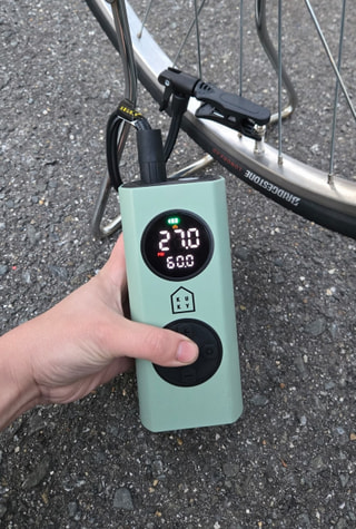 【下鴨店】出先で空気入れしてますか?出張修理でも大活躍の電動空気入れ　KUKY AUTO PUMP power FC-810　をご紹介✨