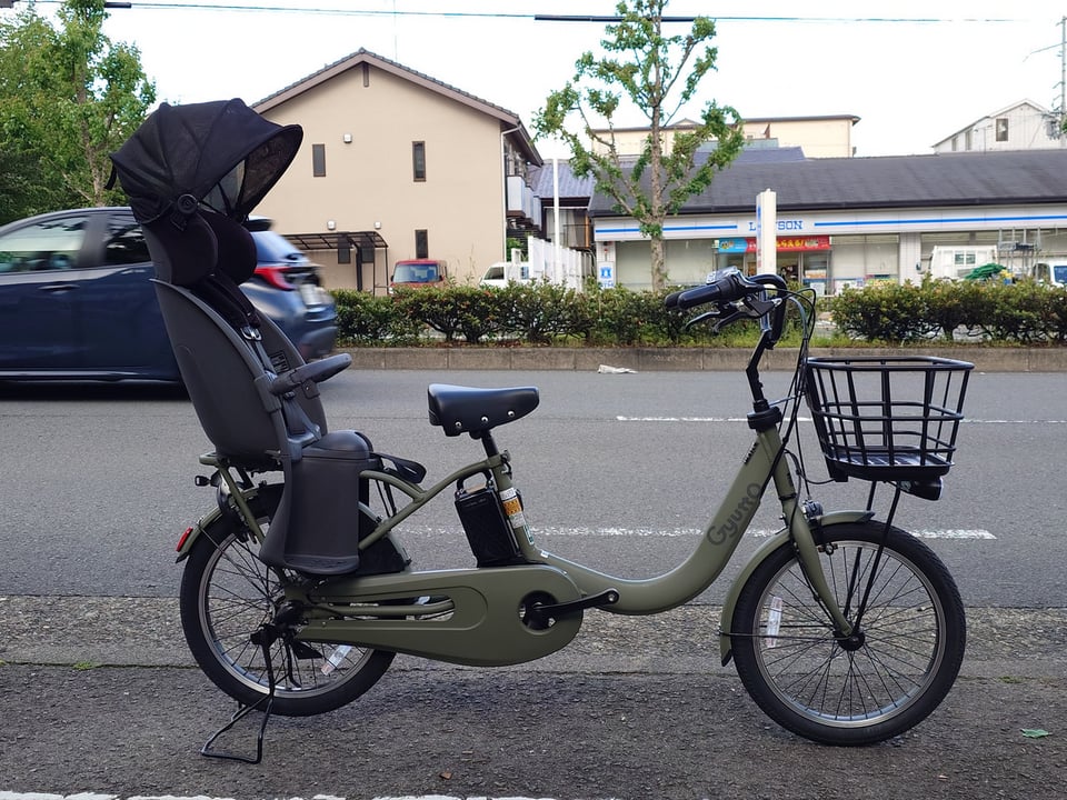 ◇パナソニック◇ギュット◇電動アシスト自転車◇大阪兵庫京都奈良滋賀和歌山◇ 白梅町店】これから暑くなる前に子供乗せ電動自転車を検討してみては