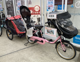 【下鴨店】さらに試しやすくなりました。試乗車　Panasonic（パナソニック）ギュット・クルーム・EXを3人乗り対応にしました。。。それだけでは無く5人乗りも出来るようにしてしまいました。。。