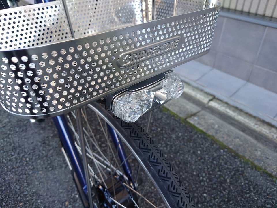 6月27日まで値下げ　BRIDGESTONE アルベルトe 27インチ　ネイビー 6月27日まで値下げ BRIDGESTONE アルベルトe 27インチ ネイビー