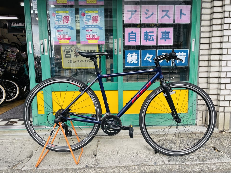 修学院店】クロスバイクリユース（中古車）FUJI RAIZ 2022年モデル