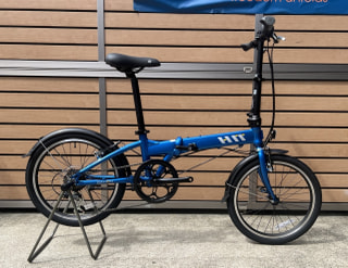 【下鴨店】次の入荷は12月!人気のフォールディングバイクが入荷✨DAHON(ダホン)Hit(ヒット) Burnt Metal Light Indigoの2色