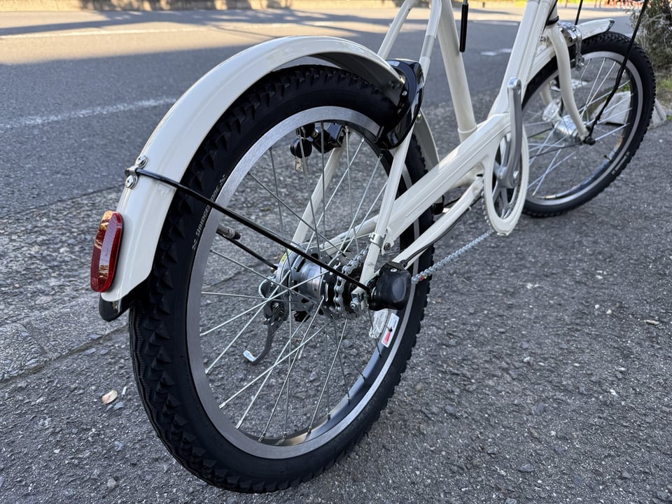 白梅町店】見た目かわいいだけが取り柄じゃない！楽々自転車
