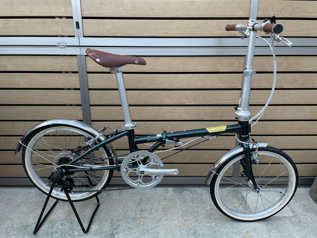 【下鴨店】クロモリフレームの折りたたみ自転車 DAHON Boardwalk D7 -  株式会社きゅうべえ｜京都でスポーツサイクル・自転車専門店、シェアサイクルを展開