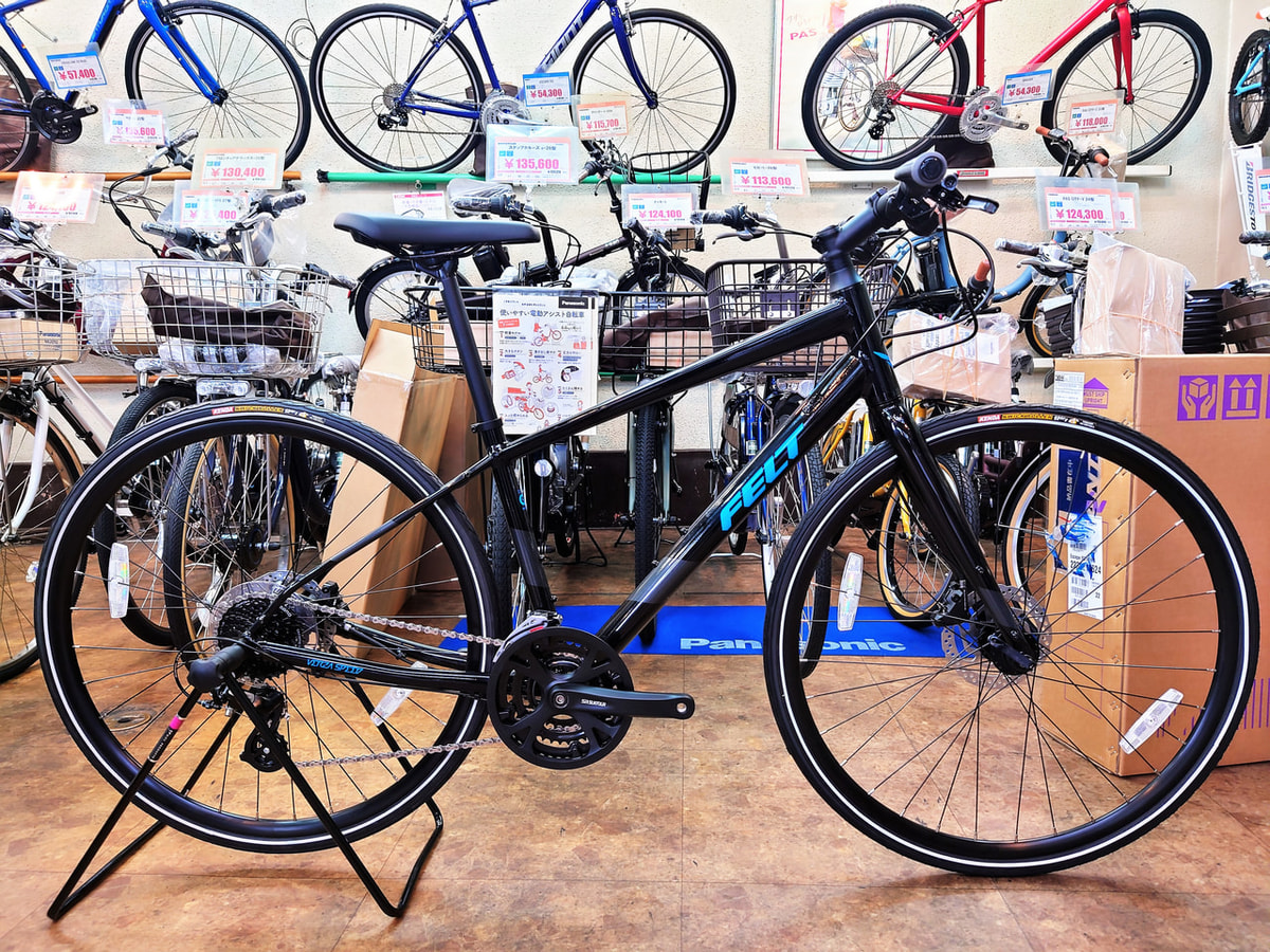 修学院店】通勤通学にスタイリッシュなクロスバイクを！【FELT VERZA