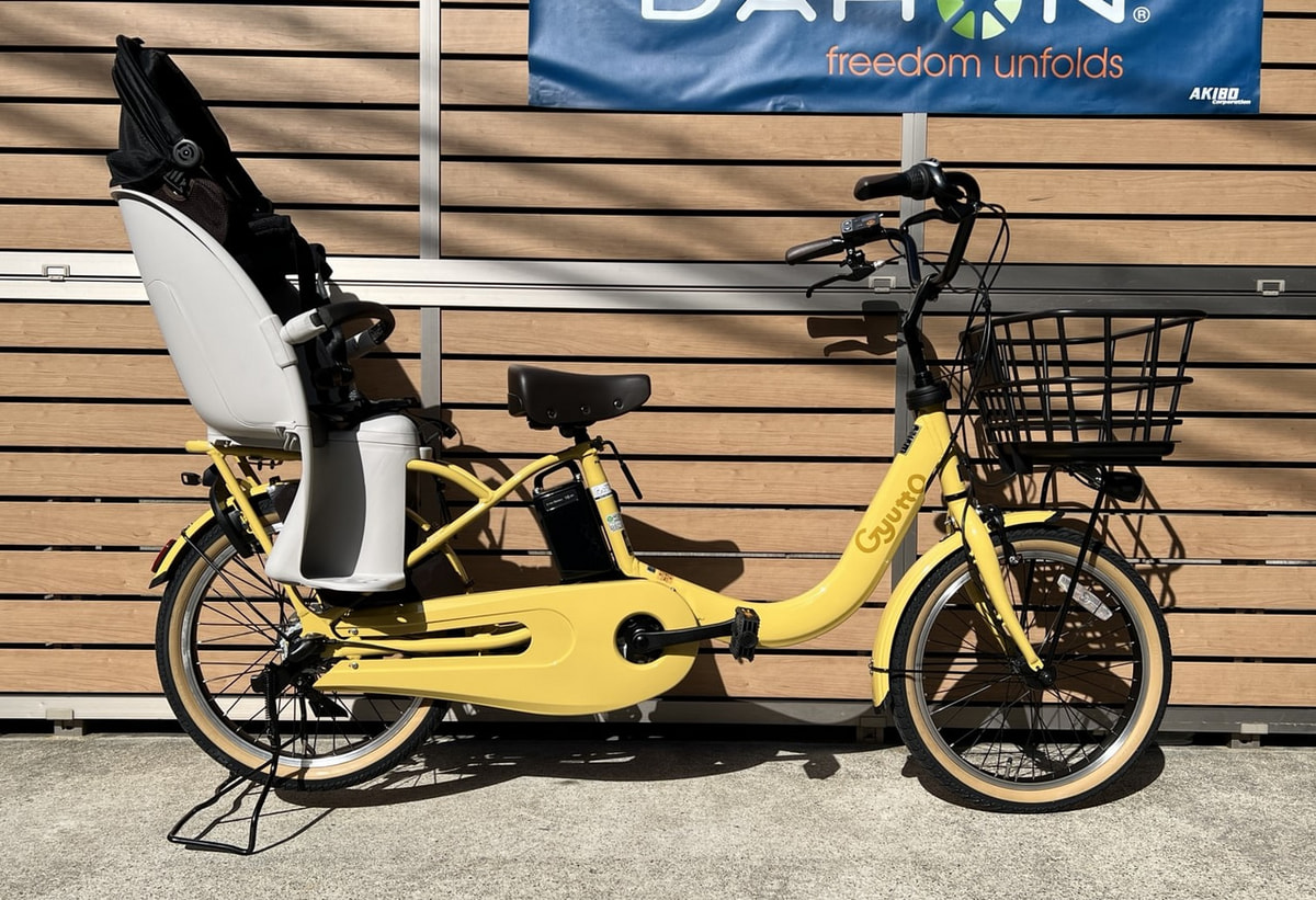 下鴨店】ニュー試乗車が登場！！可愛い電動チャイルドケアバイク