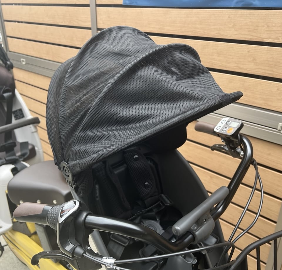 下鴨店】3人乗り対応になって登場！！フロントチャイルドシート