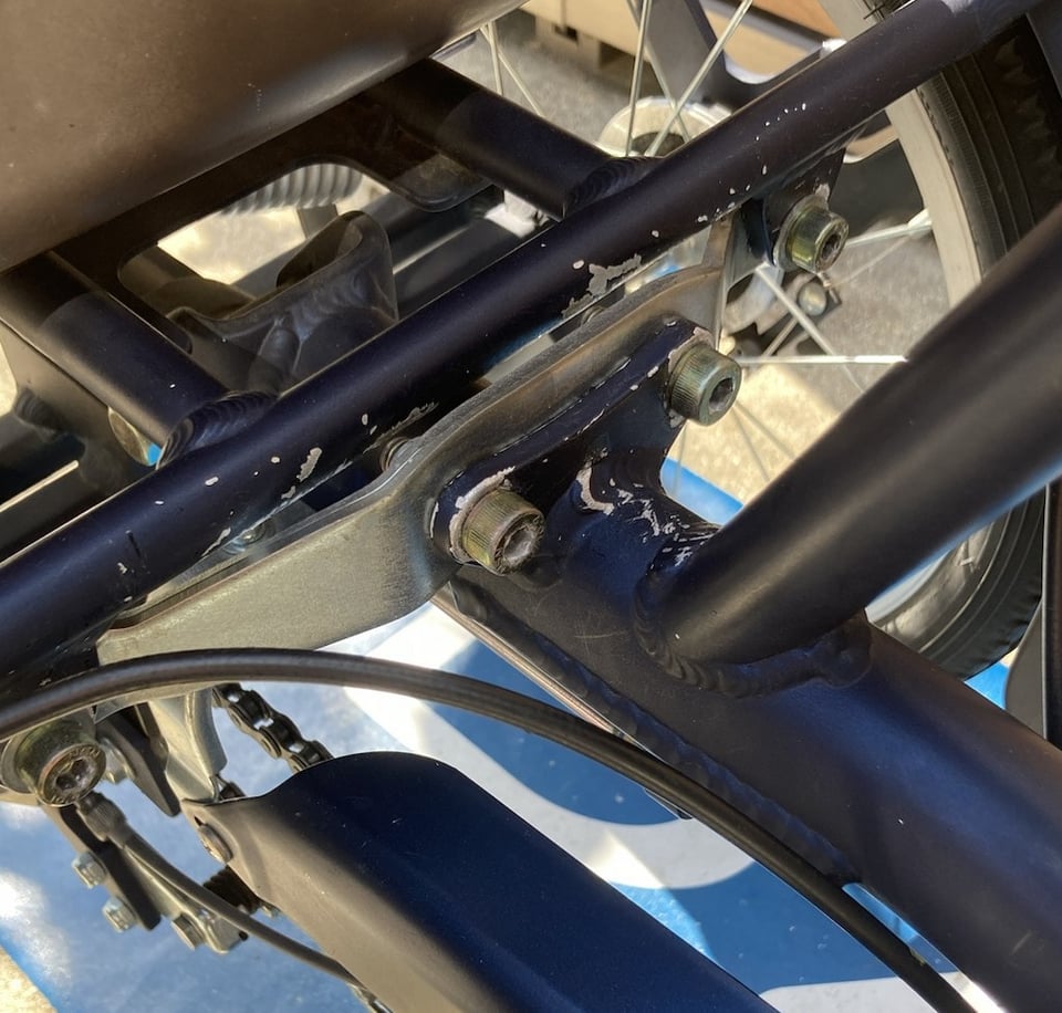 超快適なアシスト拡大仕様での納車可　アンジェリーノ20インチ　整備済　埼玉上尾 超快適なアシスト拡大仕様での納車可 アンジェリーノ20インチ