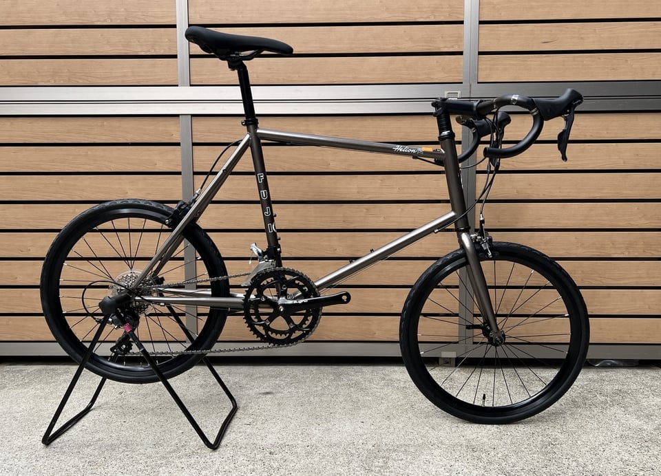 FUJI HELION R 2021 ガンメタ サイズ50 ミニベロ 2021 FUJI Helion R 【橋輪Blog】 : 橋輪